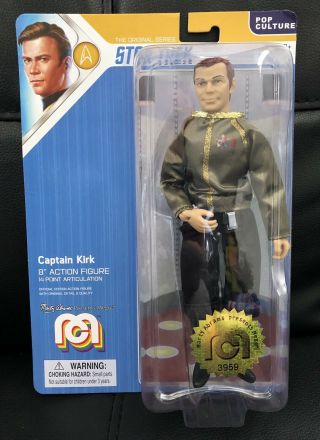 Mego Star Trek Captain Kirk 8” Action Figure Dress Uniform 3959