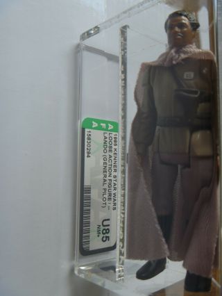 1985 Star Wars Potf Lando Calrissian General Pilot Afa 85 Nm,