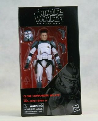 Star Wars The Black Series Clone Commander Wolffe 6 - Inch Exclusive Figure