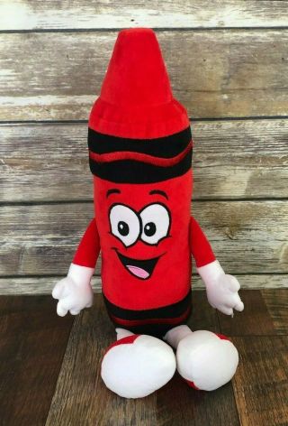 Red Crayola Crayon Plush From The Crayola Experience 18 "