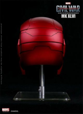 Iron Man Mark MK46 1/1 Helmet Captain America Civil War Automatic Mask Marvel 4