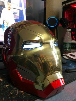 Iron Man Mark MK46 1/1 Helmet Captain America Civil War Automatic Mask Marvel 9