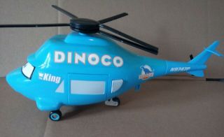 Disney Pixar Cars Dinoco Talking Sounds Helicopter The King Toy 14 " Rare