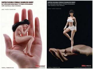 Tbleague 6 " Female 1/12th Body Phmb2018 - T01b Flexible Wheat Skin Figure Doll