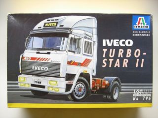 Italeri Iveco Turbo Star Ii Truck Kit 796 From 1996