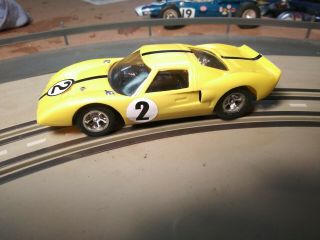 1/32 Strombecker Ford Gt 40 Slot Car Tires And Upgraded