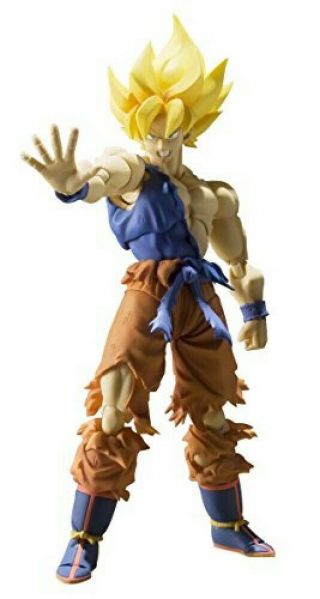 Sh Figuarts Saiyan Son Goku Warrior Awakening Ver.  Movable Figure