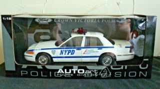1/18 Nypd Autoart Crown Victoria York Police Department