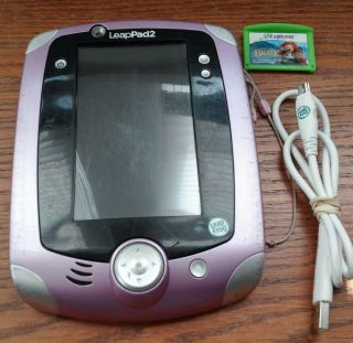Pink Leapfrog Leappad2 Explorer With Brave Game,  And Usb