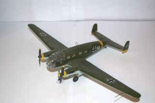 1:72 Professional Built Model Aircraft Wwii German Siebel Si 204