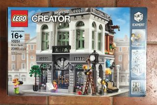 Lego Creator Brick Bank 10251 (complete,  Set)