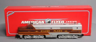 American Flyer 6 - 48126 S Scale Silver Flash Alco Pa1 Diesel Locomotive Ex/box