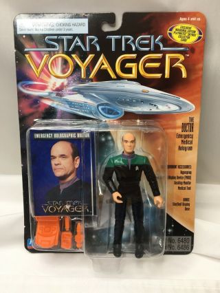 Emergency Holographic Doctor - Star Trek Voyager - Playmates 1995 - Vintage Nib