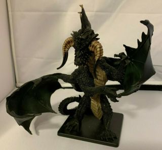 Gargantuan Black Dragon - Dungeons And Dragons Mini (icons)