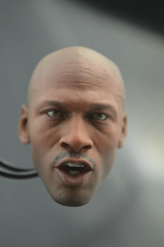 Custom Hot 1/6 Scale Head Sculpt Nba Michael Jordan Fit 12 " Figure Body Toys