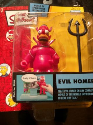 The Simpsons Wos Evil Homer In Package One Owner Near