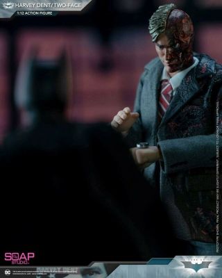 Hot Soap Studio 1/12 Scale Dark Knight Batman Two - Face Harvey 6 
