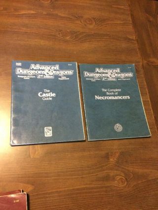 Dungeons & Dragons 2nd Edition The Complete Book Of Necromancers Handbook