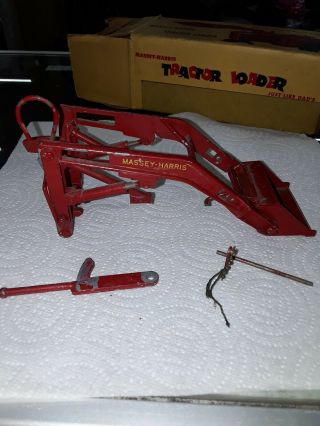 Massey - Harris Tractor Loader Just Like Dads Authentic Scale Model 2