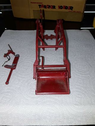 Massey - Harris Tractor Loader Just Like Dads Authentic Scale Model 6