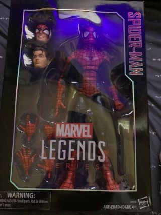 Marvel Legends Series Spiderman Action Figure 12 Inch Hasbro Mib