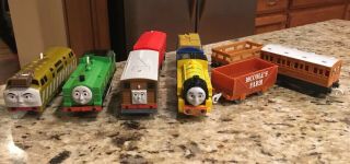 Talking Victor & Toby,  Duke Diesel Thomas Friends Trackmaster Motorized Trains