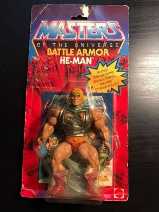 Mattel Masters Of The Universe He - Man Battle Armor Action Figure - Moc