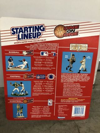 2 - 1989 Starting Lineup Basketball One on One Michael Jordan and Isiah Thomas 4