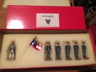 Monarch Miniatures Toy Soldiers Civil War Confederate Navy