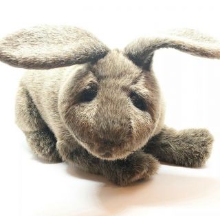 Dakin Applause Lou Rankin Friends Lester Hare Plush Bunny Rabbit Brown Realistic