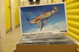 Messerschmitt Bf 109f - 4 Trop 1/32 Hasegawa 2 Kits In 1 Box