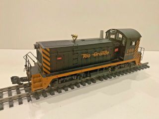 Usa Trains " G " Scale D&rgw/rio Grande Emd Nw - 2 Diesel Locomomotive 100