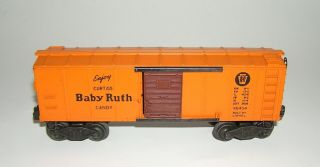 Rare Lionel Postwar O Gauge No.  6454 Baby Ruth Boxcar (dakotapaul)