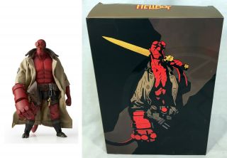 Authentic Usa Dark Horse 1000 Toys 1/12 Scale Hellboy Action Figure,  Box Damage