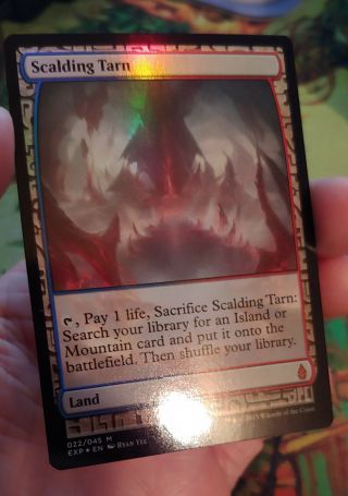 Mtg Magic Foil Scalding Tarn Expedition Oath of the Gatewatch 3
