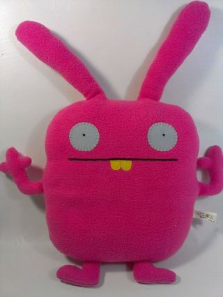 Uglydoll Ugly Doll Wippy The Pink Plush Doll 18 " 2010