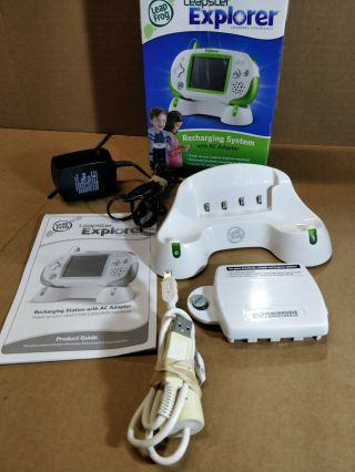 Leapfrog Leapster Explorer Recharging System Recharger With Ac Power Adapter