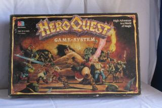 Heroquest Board Game Game Complete Milton Bradley Games Workshop
