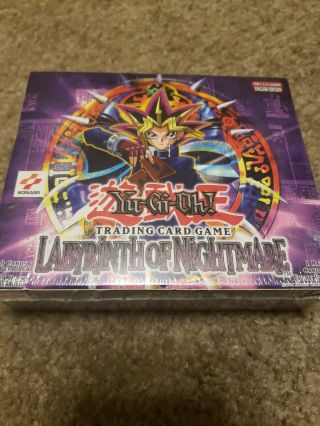 Yugioh Labyrinth Of Nightmare Unlimited Factory Booster Box - 24 Packs