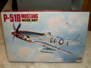 Hasegawa 1/32 Scale P - 51d Mustang,  Nose Art