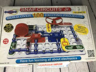 Elenco Snap Circuits Jr.  Sc - 100 Electronics Discovery Kit