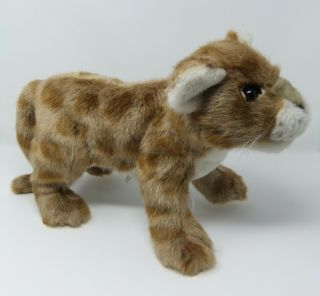 Folkmanis Mountain Lion Cub Plush Full Body Hand Puppet Toy Moveable Mouth