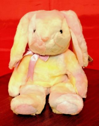 Bargain Hippie Bunny.  Retired Ty Beanie Buddy.  Cond.  Collectable.