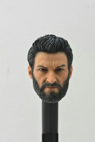 1/6 Wolverine Head Sculpt No Neck Old Hugh Jackman For Logan X - Men Hot Toys