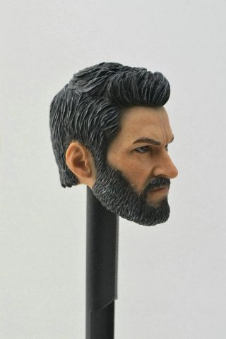 1/6 Wolverine Head Sculpt No Neck Old Hugh Jackman For Logan X - men Hot Toys 2