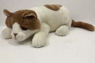Encore Lou Rankin Best Friends Cat Kitty Kitten Plush Stuffed Animal Brown/white