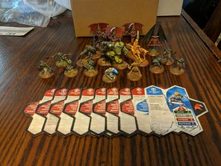 Heroscape Figures And Army Cards -