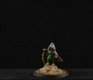 Painted Dicarius Darksword,  Halfling From Reaper Miniatures Male Thief Assassin