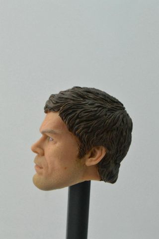 1/6 Scale Dexter Headplay Michael C.  Hall Head Sculpt 4
