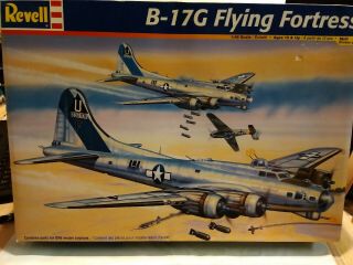 Revell Monogram B - 17g Flying Fortress 1/48 Scale Model Kit W/accessories Cockpit